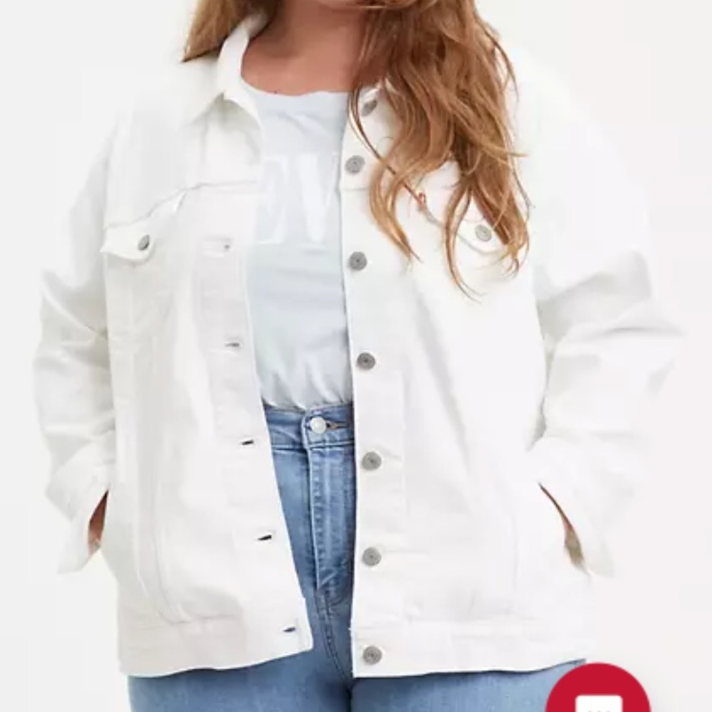 Levi’s White Jean Jacket